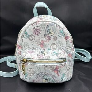 Loungefly under the sea micro mini backpack